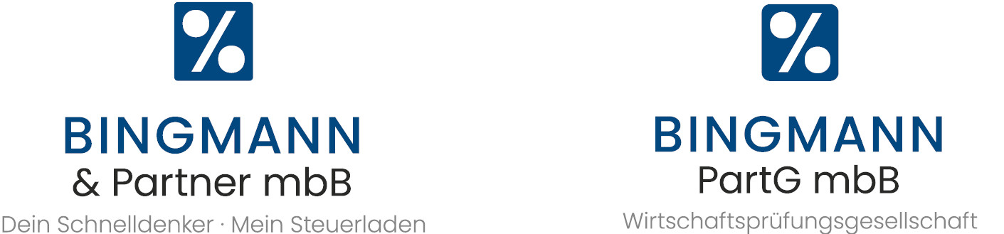 Logo Bingmann & Partner mbB | Bingmann PartG mbB Wirtschaftsprüfungsgesellschaft